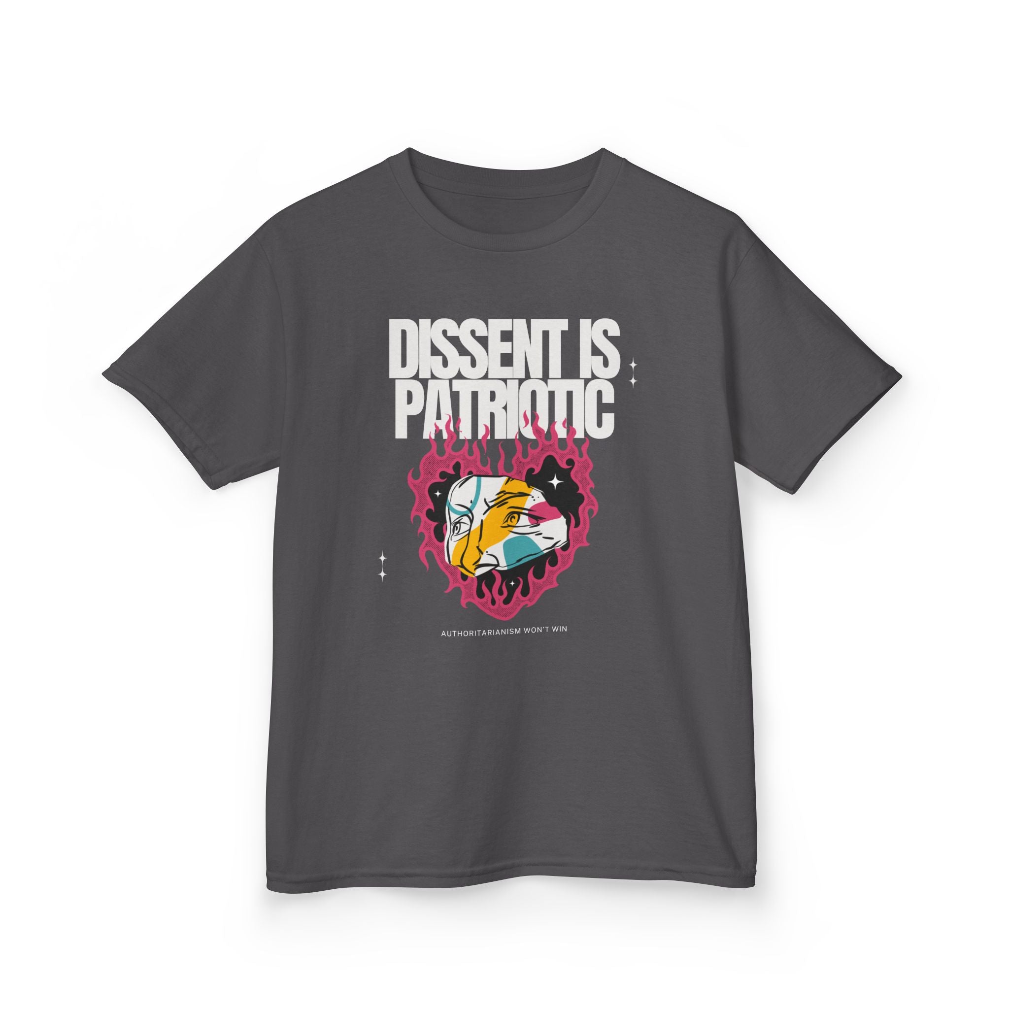 Dissent is Patriotic | Kids Heavy 100% Cotton T-Shirt | Size XS to XL