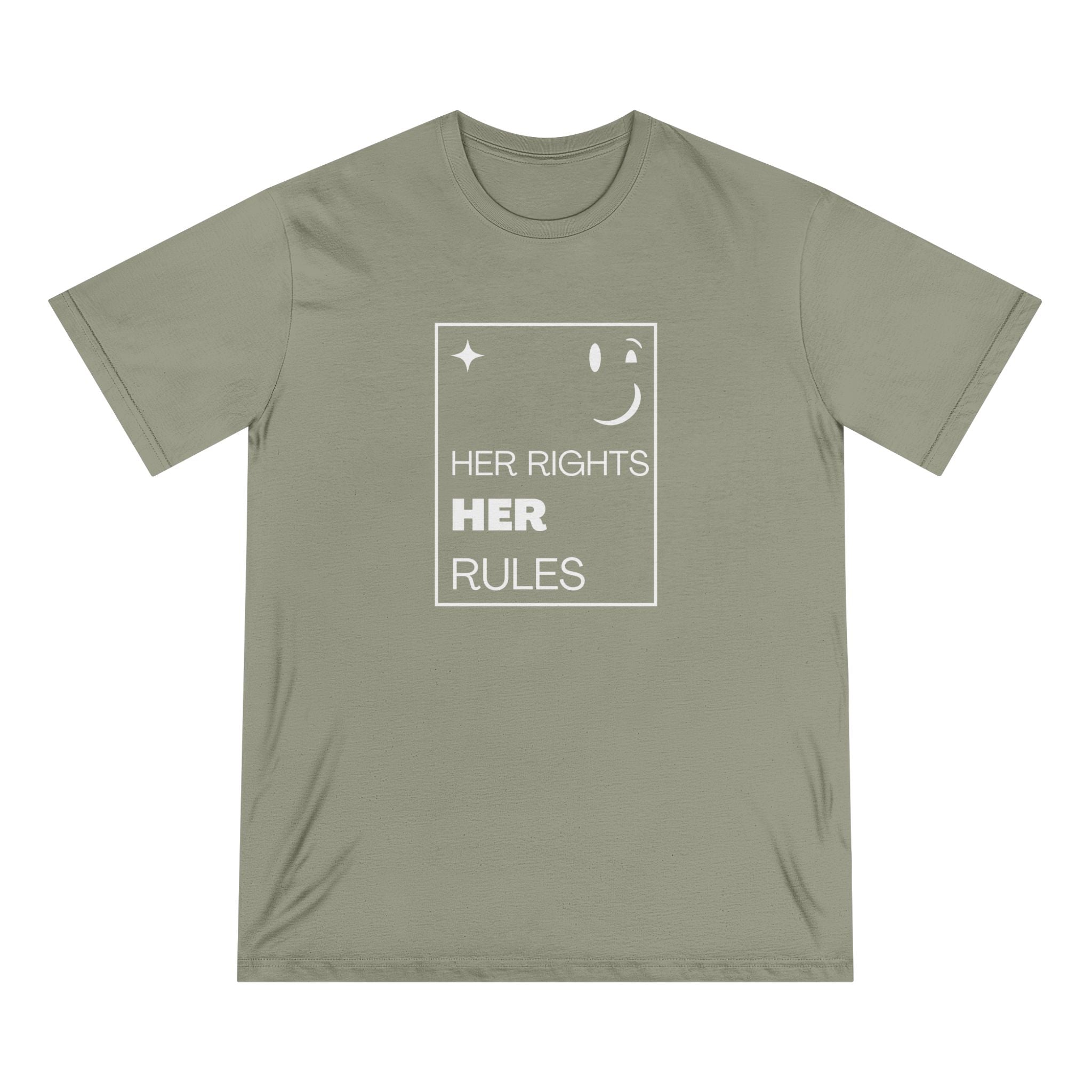 Her Rights, Her Rules | Women's Organic Cotton T-Shirt | Sizes From XS to 3XL