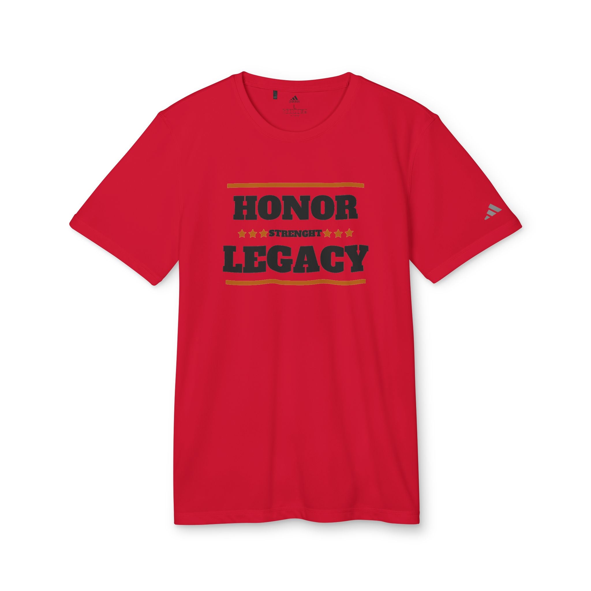 Honor, Strength, Legacy | Adidas® Men's Sport T-Shirt | Sizes Up To 4XL