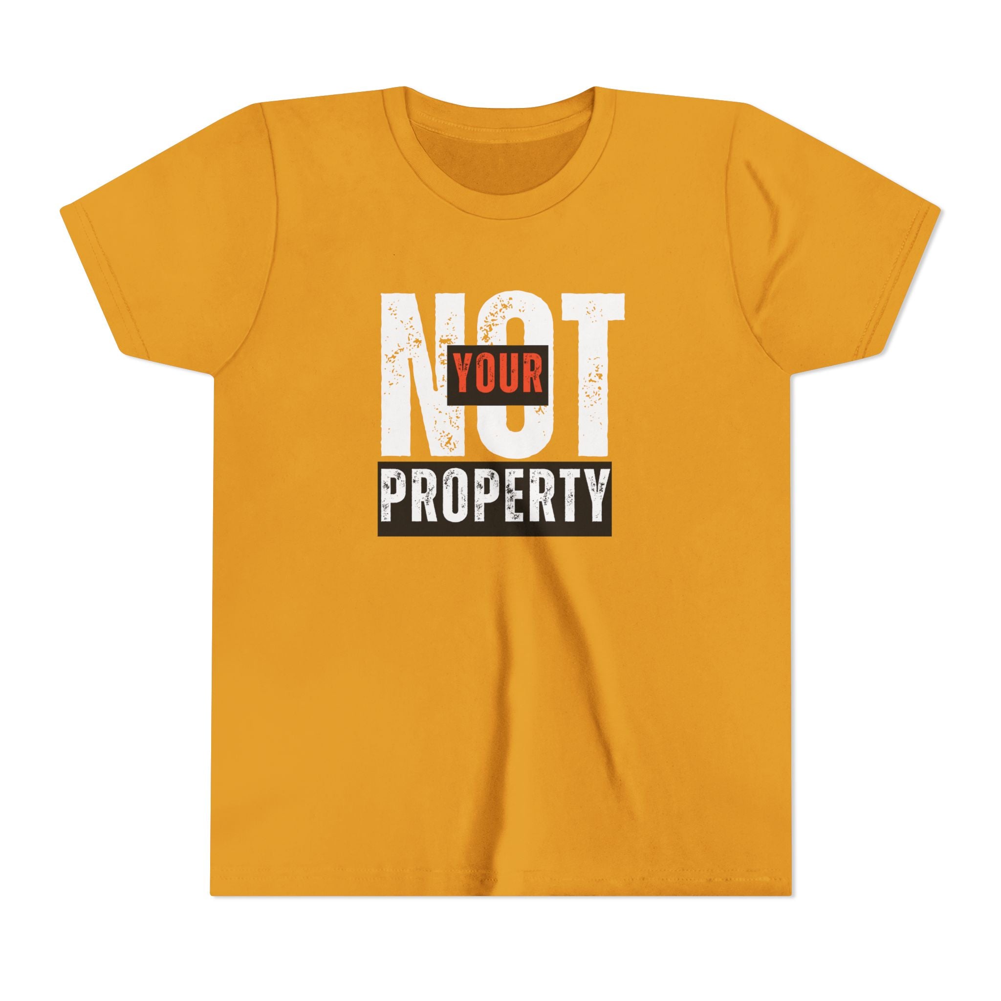 Not Your Property | Girls’ & Teens 100% Cotton Tee | Sizes Up XL