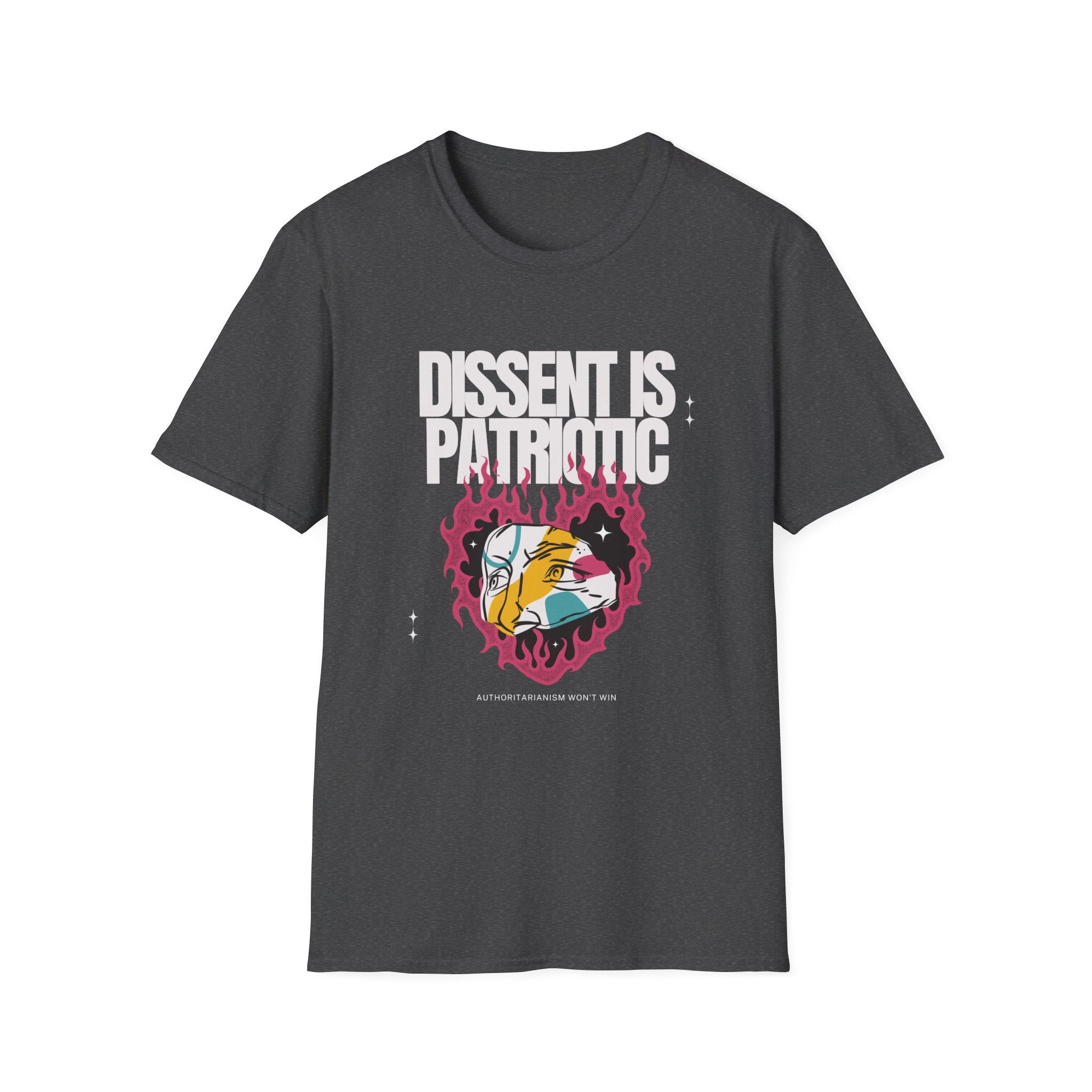 Dissent is Patriotic | Women 100% Cotton T-Shirt | Sizes Up To 5XL
