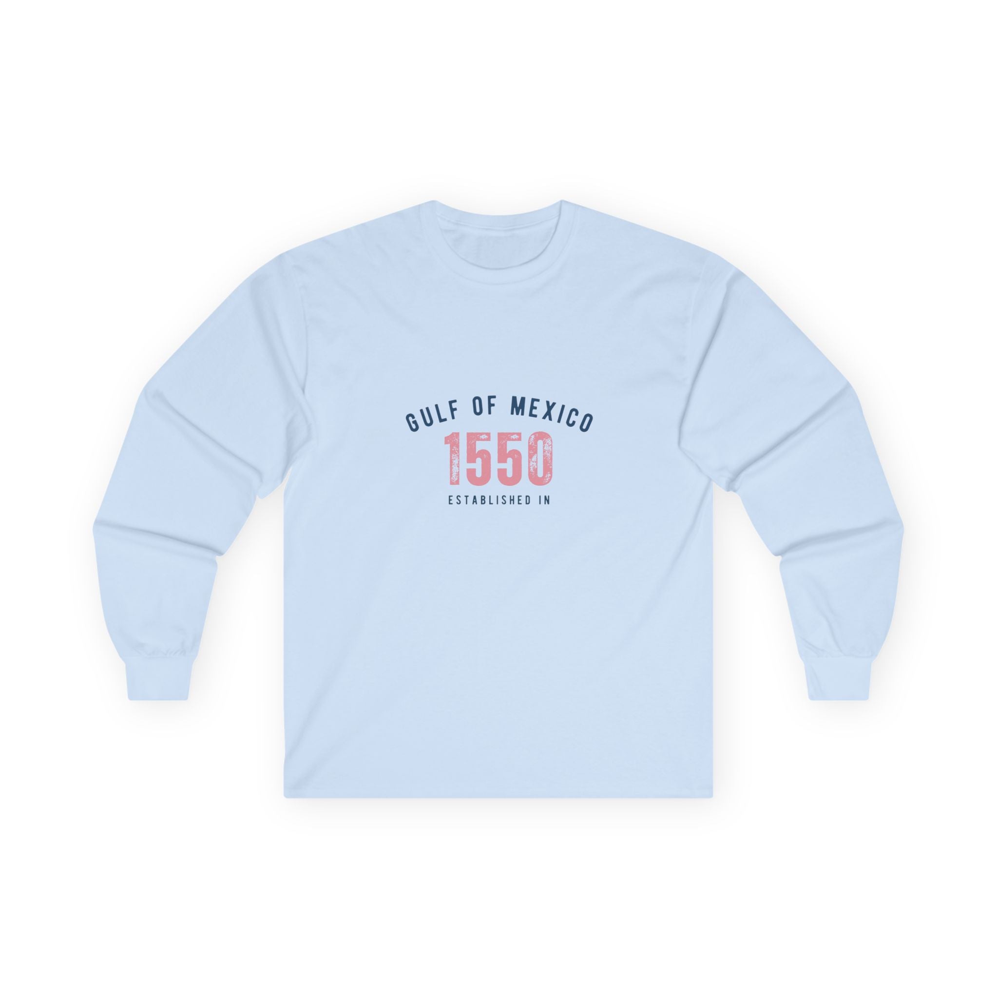 Gulf of Mexico - Established in 1550 | Women's Long Sleeve Tee | | Sizes Up To 5XL