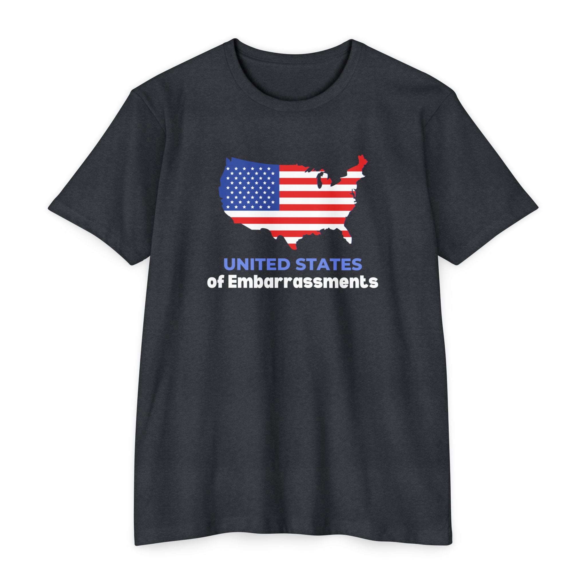United States of Embarrassments | Men's CVC Jersey T-Shirt | Sizes Up To 4XL