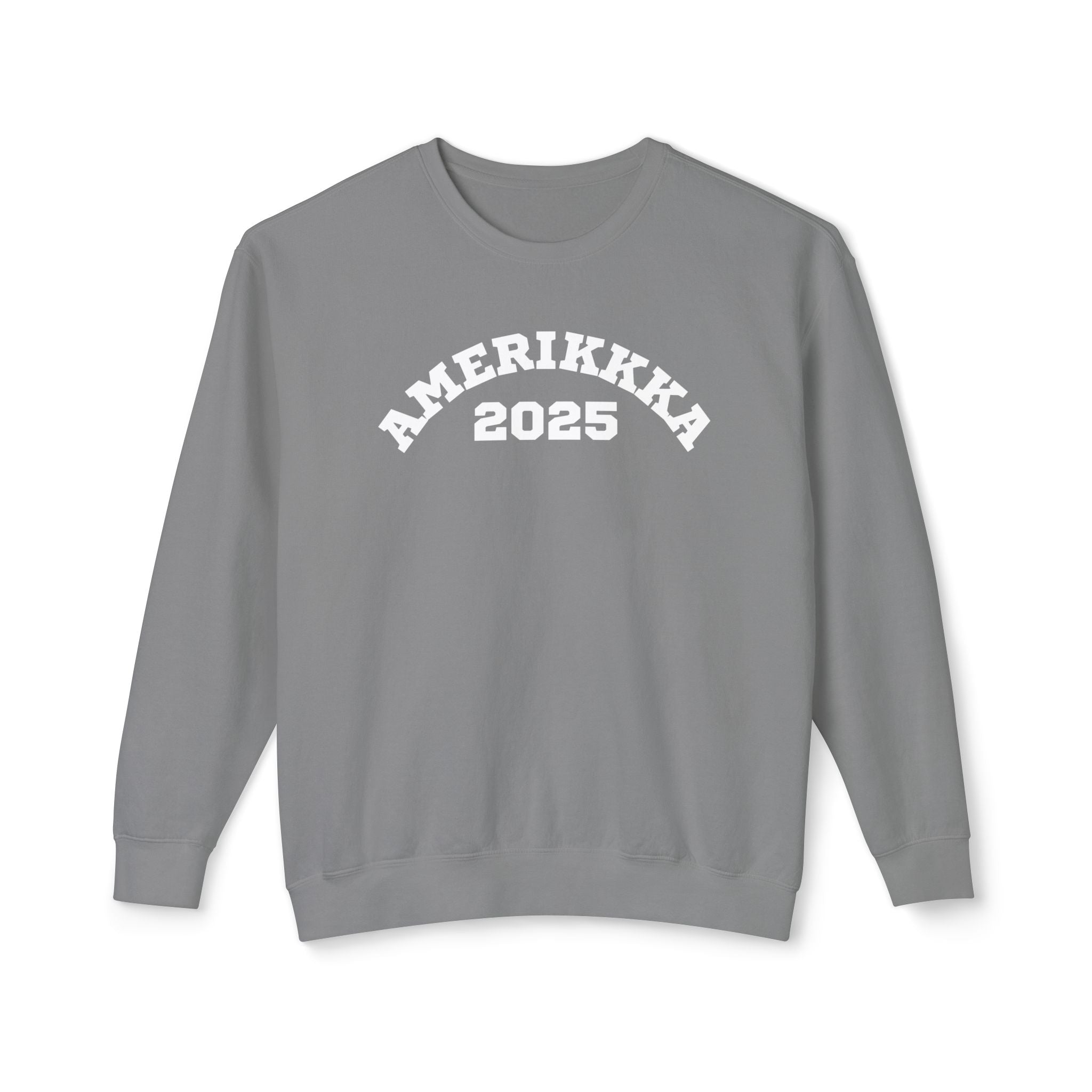Amerikkka 2025 | Men's Lightweight Crewneck | Sizes Up To 3XL