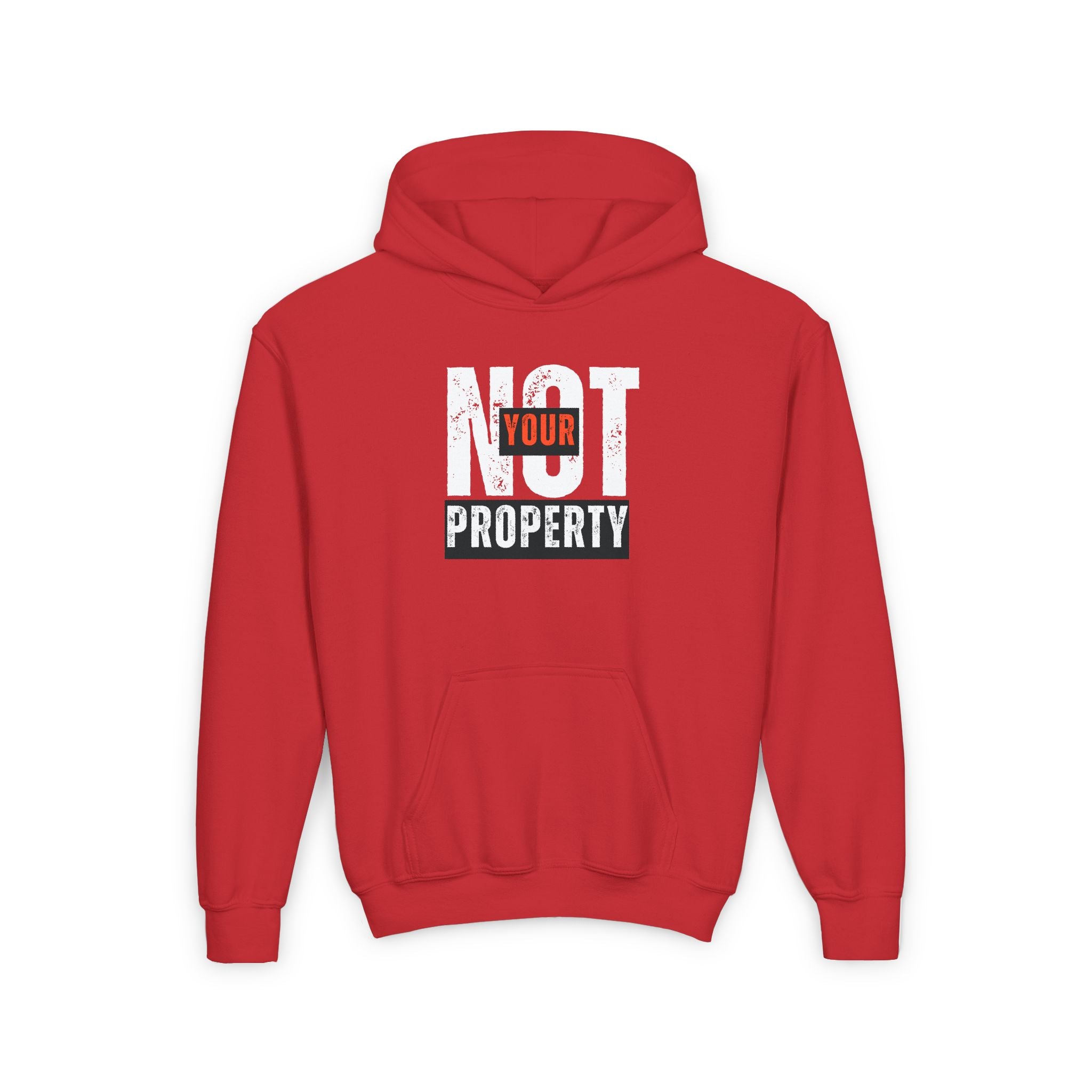Not Your Property | Girls' & Teens Empowerment Hoodie | Sizes From S to XL