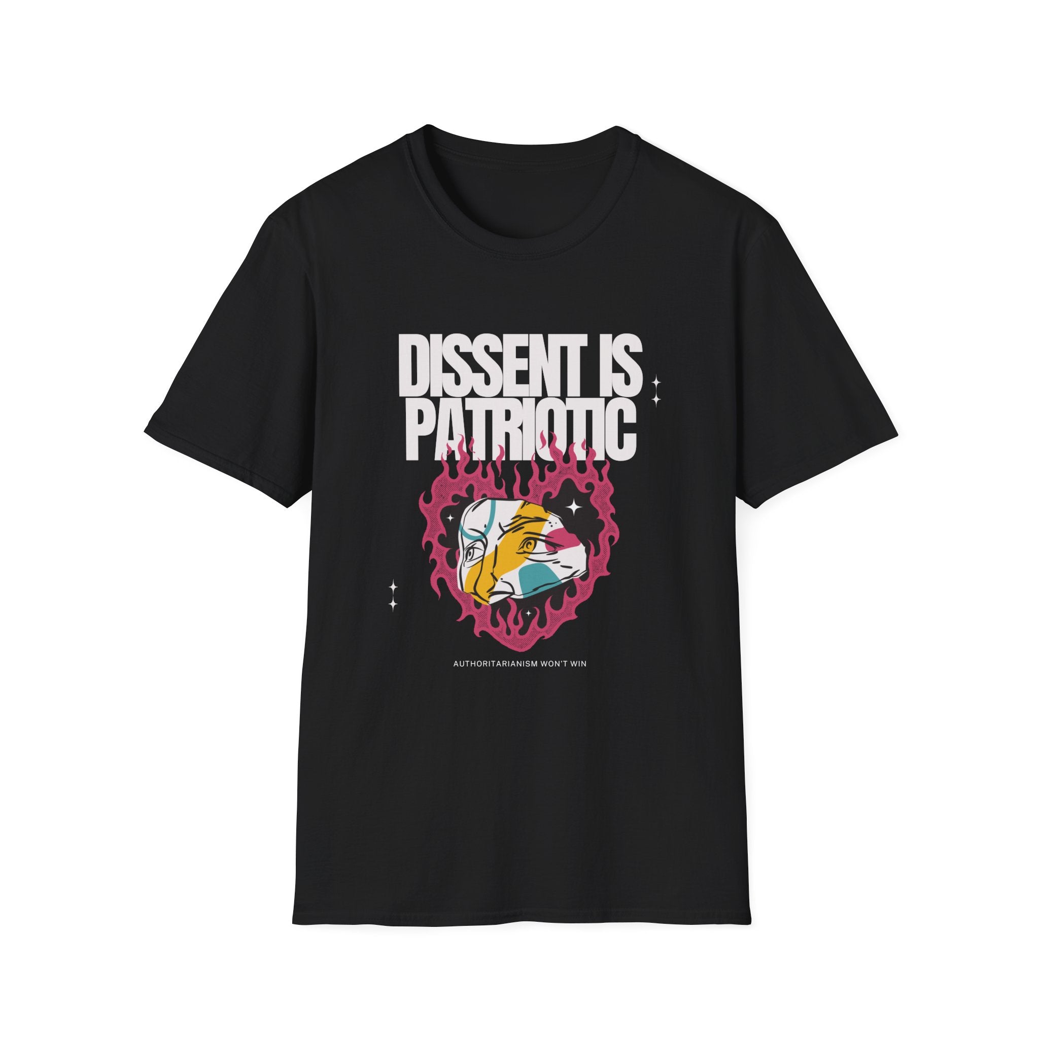 Dissent is Patriotic | Women 100% Cotton T-Shirt | Sizes Up To 5XL