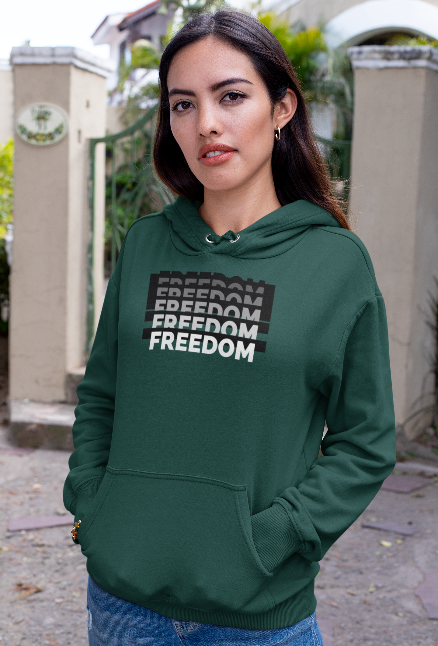 Freedom | Women's Ultra Cozy Hoodie | Sizes Up To 2XL