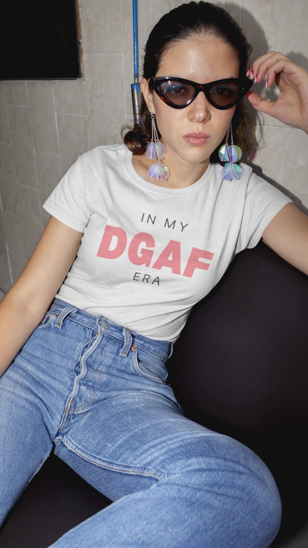 In My DGAF Era | Women’s Heavy 100% USA Cotton T-Shirt | Sizes Up To 5XL