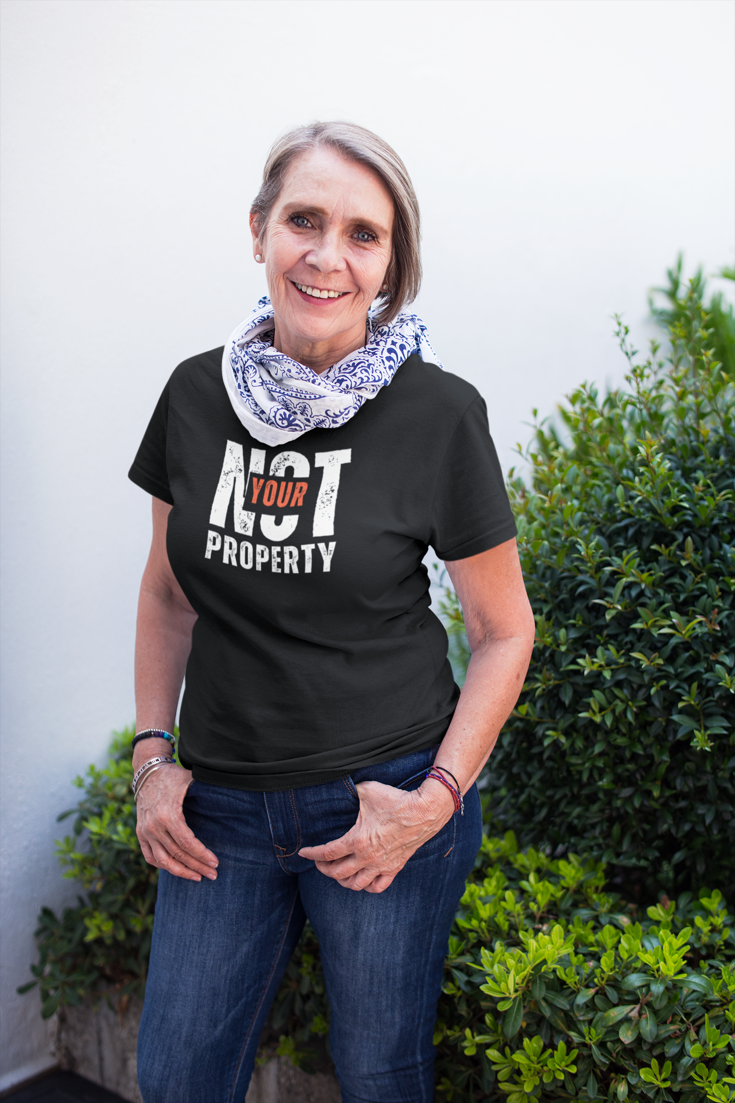 Not Your Property | Women's Organic T-Shirt | Sizes Up To 3XL