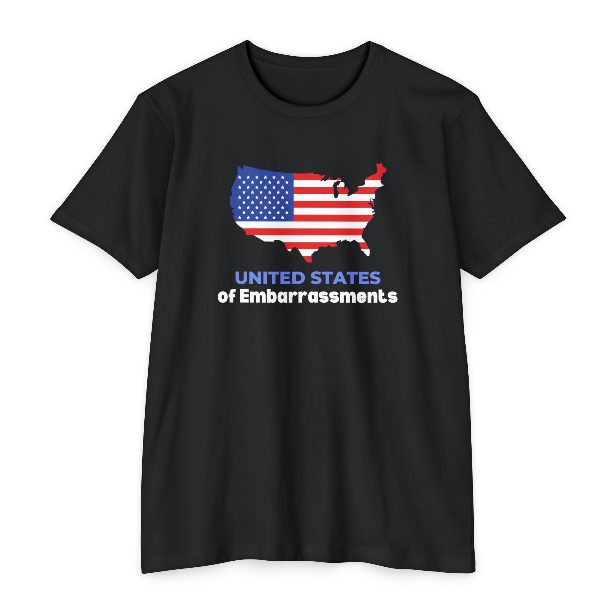 United States of Embarrassments | Men's CVC Jersey T-Shirt | Sizes Up To 4XL