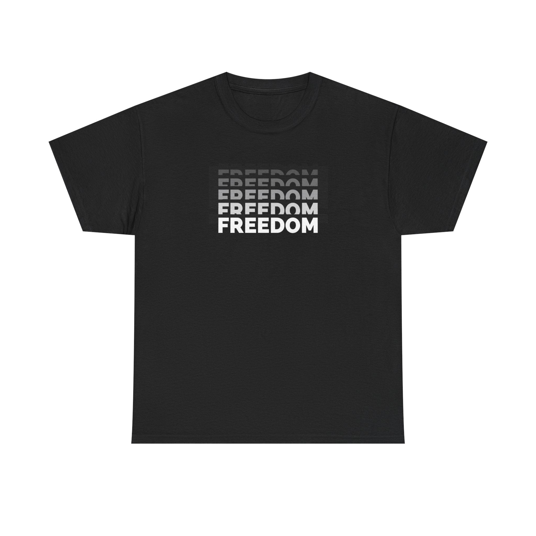Freedom | Men's 100% USA Cotton T-Shirt | Sizes Up To 5XL