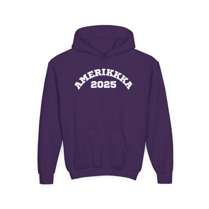 AMERIKKKA 2025 Youth Hoodie | The Truth They Want You to Ignore