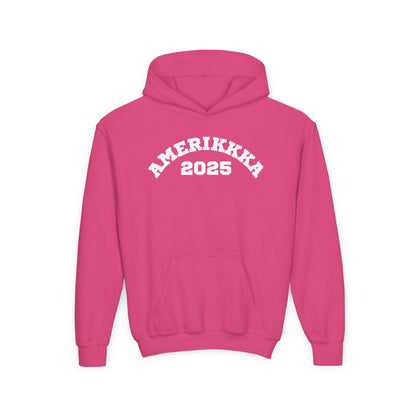 AMERIKKKA 2025 Youth Hoodie | The Truth They Want You to Ignore