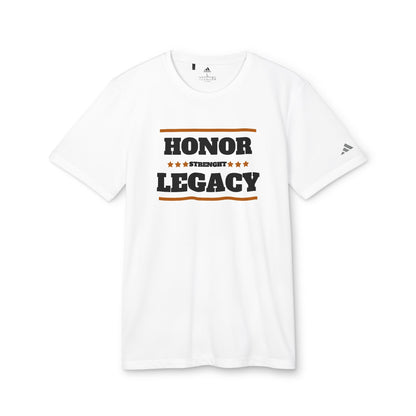 Honor, Strength, Legacy | Adidas® Men's Sport T-Shirt | Sizes Up To 4XL