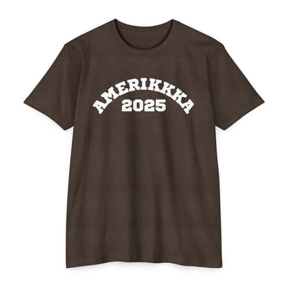 AMERIKKKA 2025 | Men's CVC Jersey T-Shirt | Sizes Up To 4XL