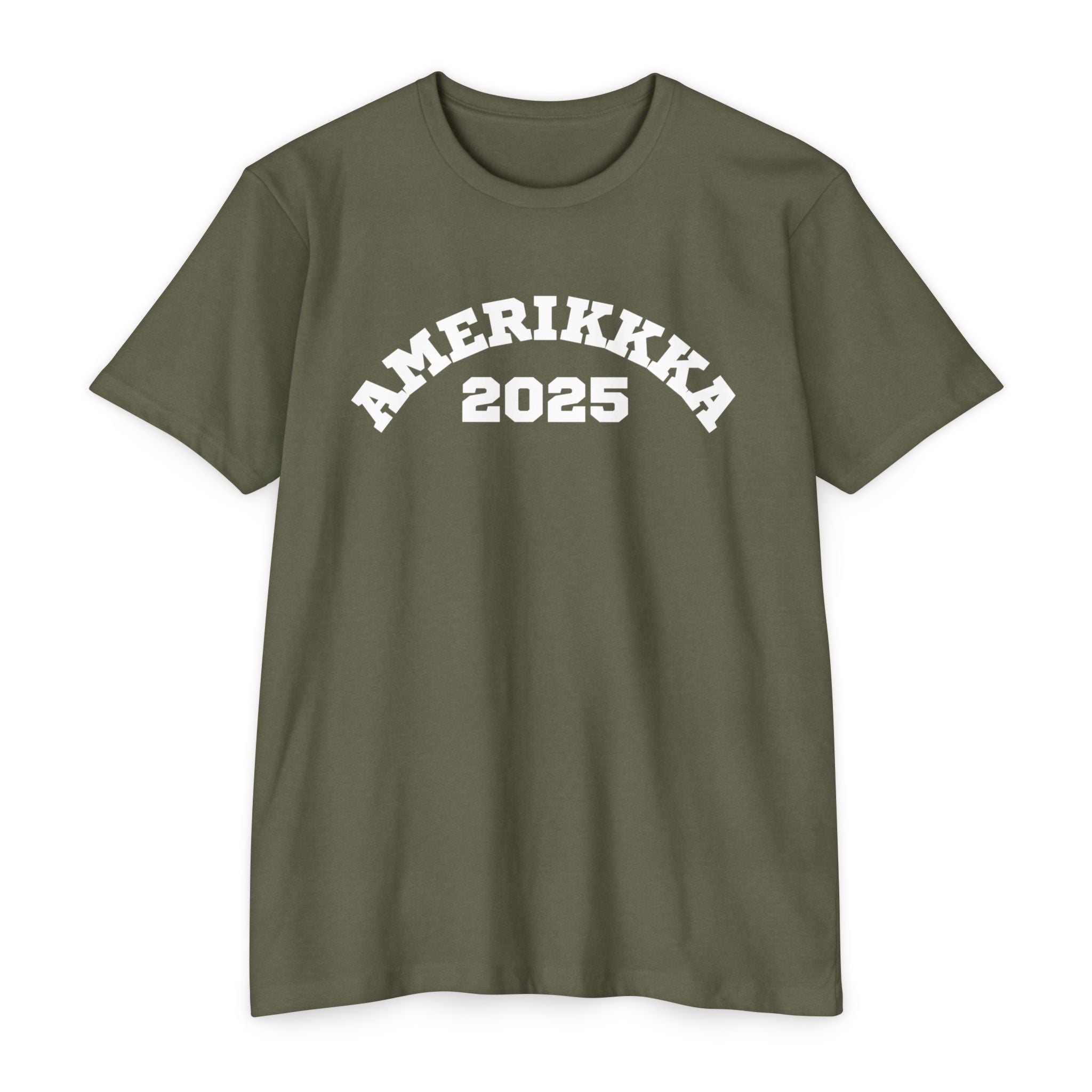 AMERIKKKA 2025 | Men's CVC Jersey T-Shirt | Sizes Up To 4XL