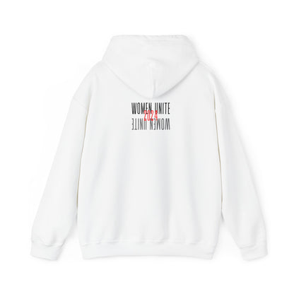 Unisex Heavy Blend™ Hooded Sweatshirt | ROEvember when we win (front) Women Unite 2024 (back) | 1 color 8 sizes