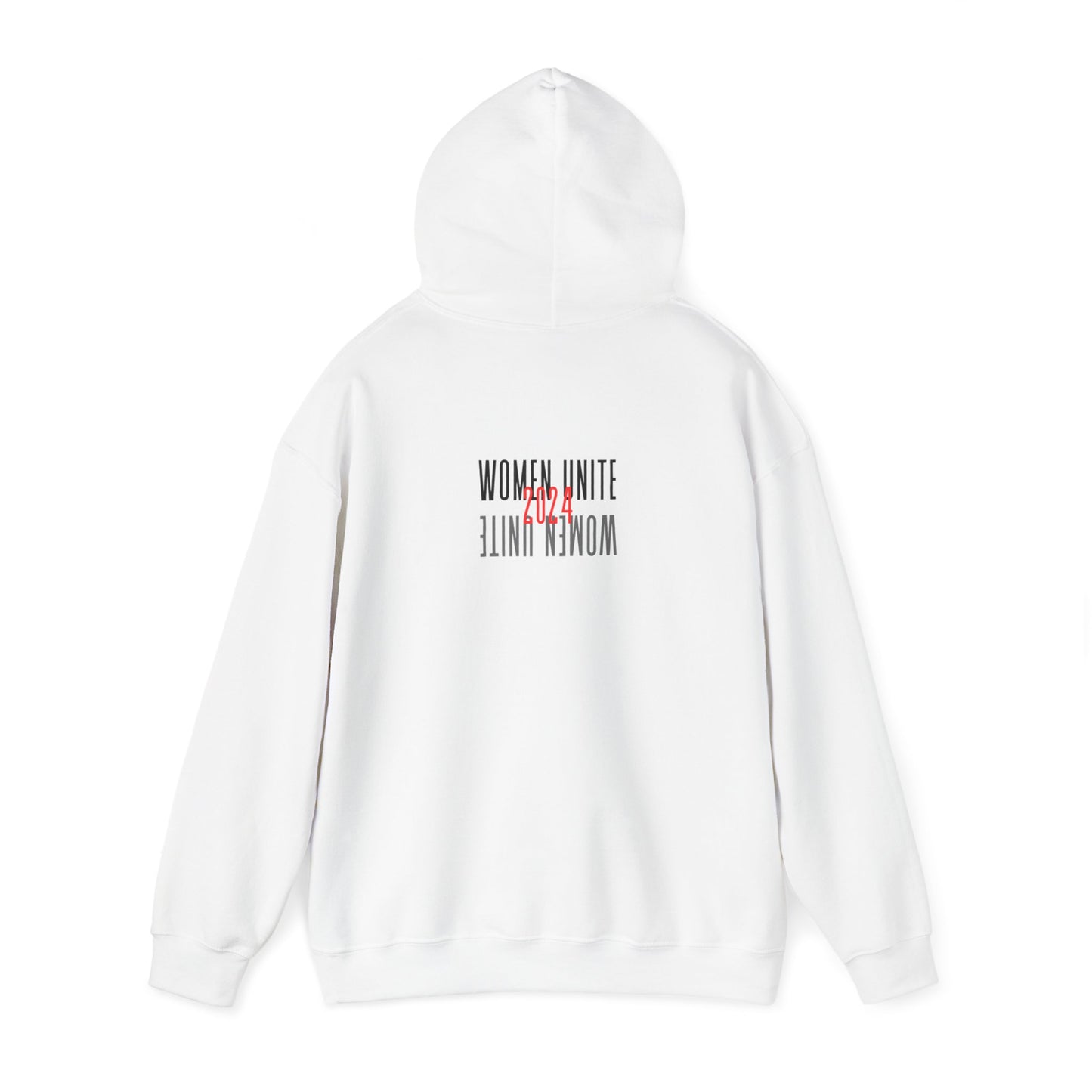 Unisex Heavy Blend™ Hooded Sweatshirt | ROEvember when we win (front) Women Unite 2024 (back) | 1 color 8 sizes