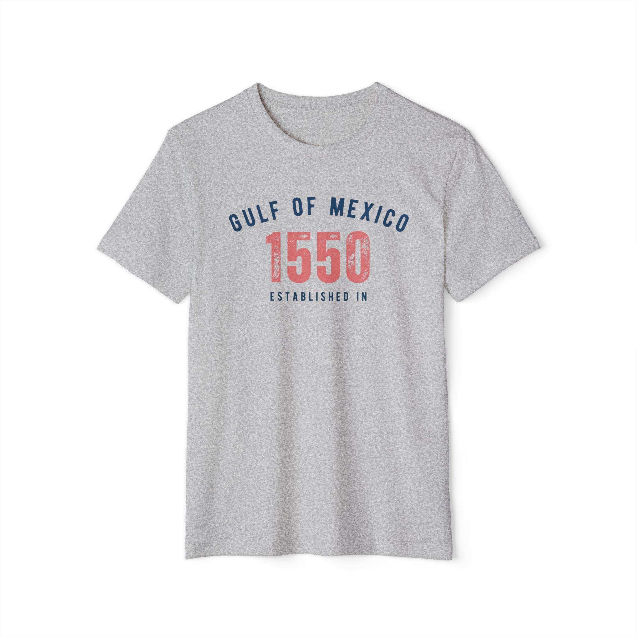 Gulf of Mexico Established in 1550 | Women's Organic T-Shirt | Sizes Up To 2XL