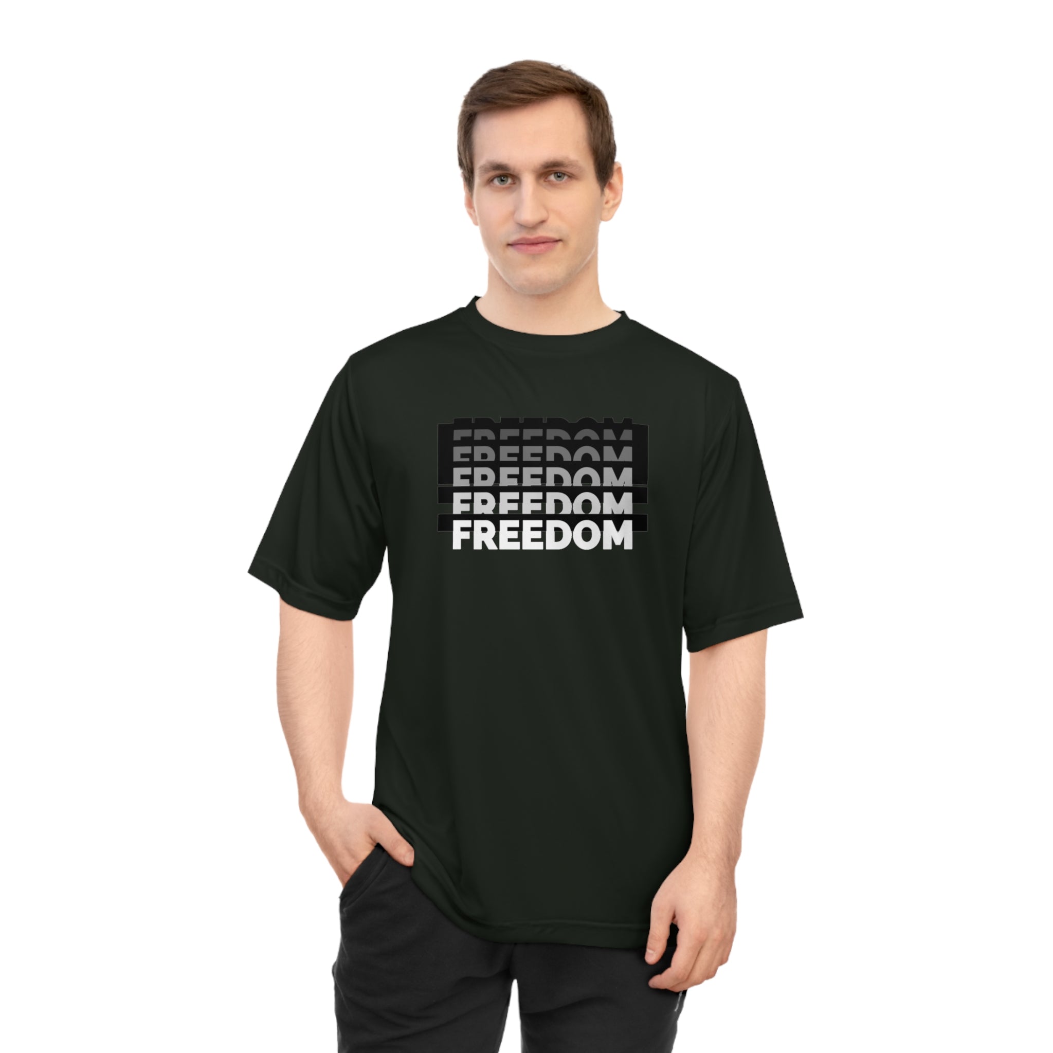Freedom | Men's Performance T-Shirt | Sizes Up To 2XL