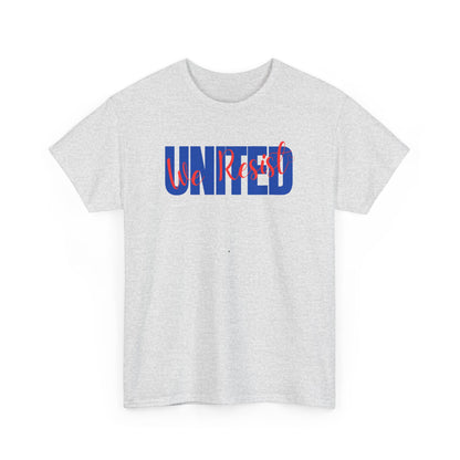 United We Resist | Men’s Heavy 100% Cotton T-Shirt | Sizes Up To 5XL