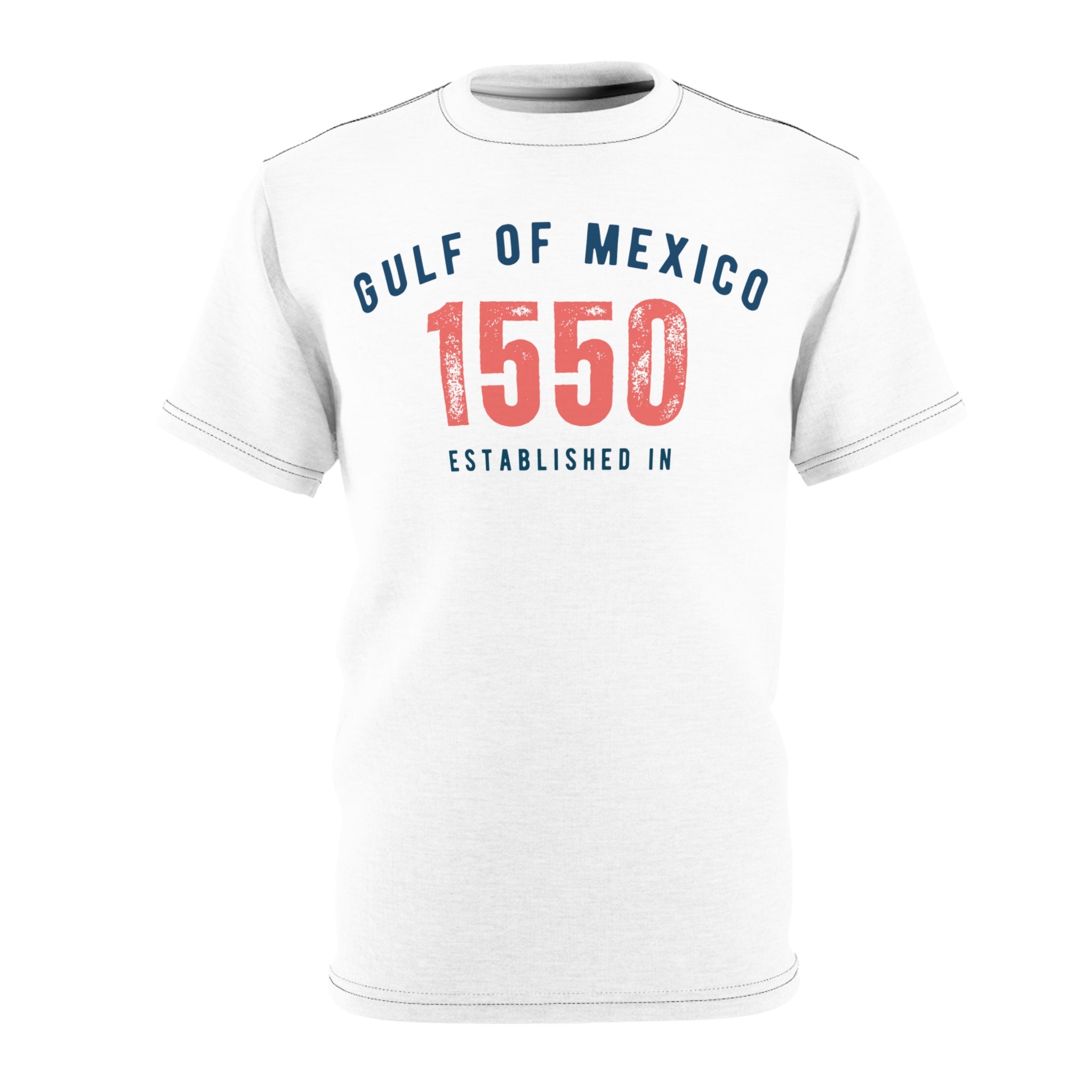 Gulf of Mexico Established in 1550 | Women's Performance T-Shirt | Sizes Up To 3XL