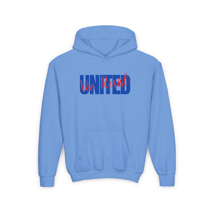 United We Resist | Youth Heavy Blend Hoodie | Sizes Up To XL