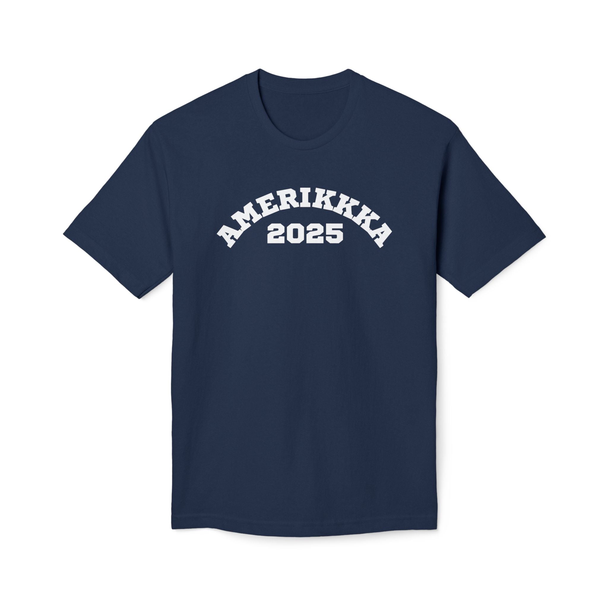 AMERIKKKA 2025 | Women's USA Made Midweight T-Shirt | Sizes Up To 3XL