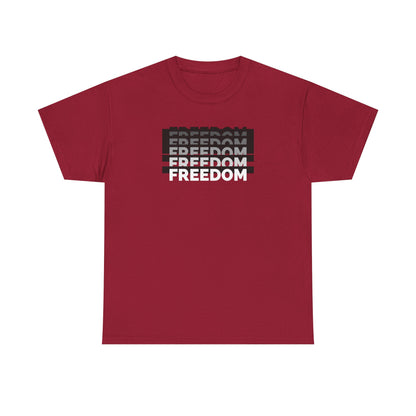 Freedom | Men's 100% USA Cotton T-Shirt | Sizes Up To 5XL