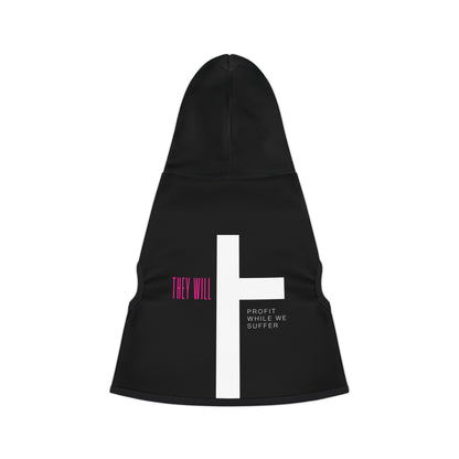Rebel Pet Hoodie | Stand Against the Oligarchy | They Will Profit While We Suffer