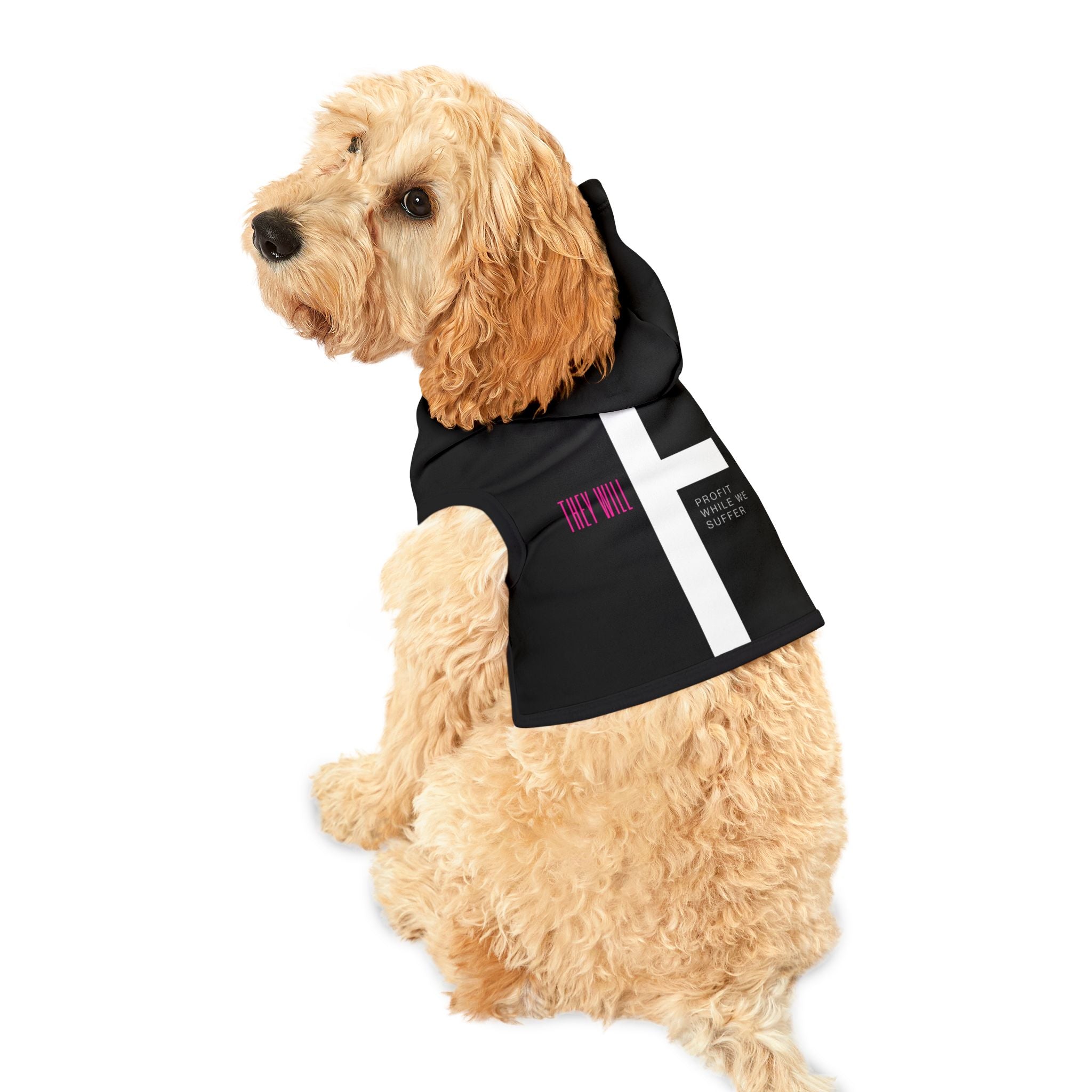 Rebel Pet Hoodie | Stand Against the Oligarchy | They Will Profit While We Suffer