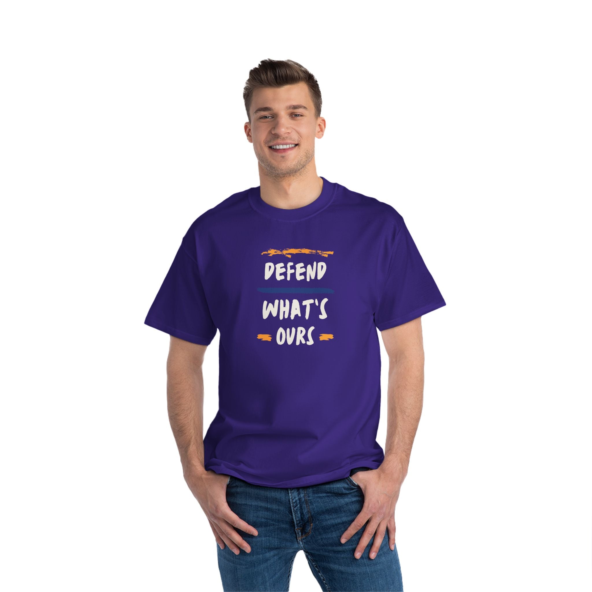 Defend What's Ours | Men's Short-Sleeve T-Shirt | Sizes Up To 6XL