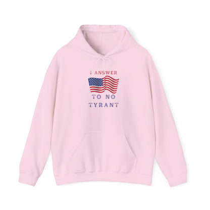 I Answer to No Tyrant | Women's Hoodie | Sizes S to 5XL