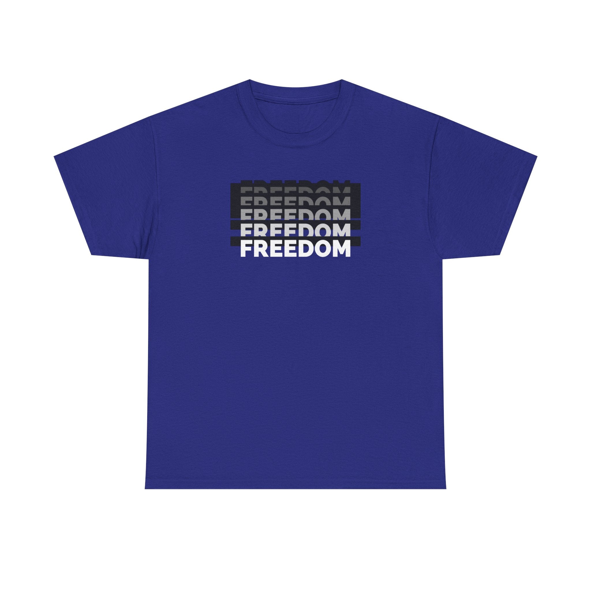 Freedom | Men's 100% USA Cotton T-Shirt | Sizes Up To 5XL