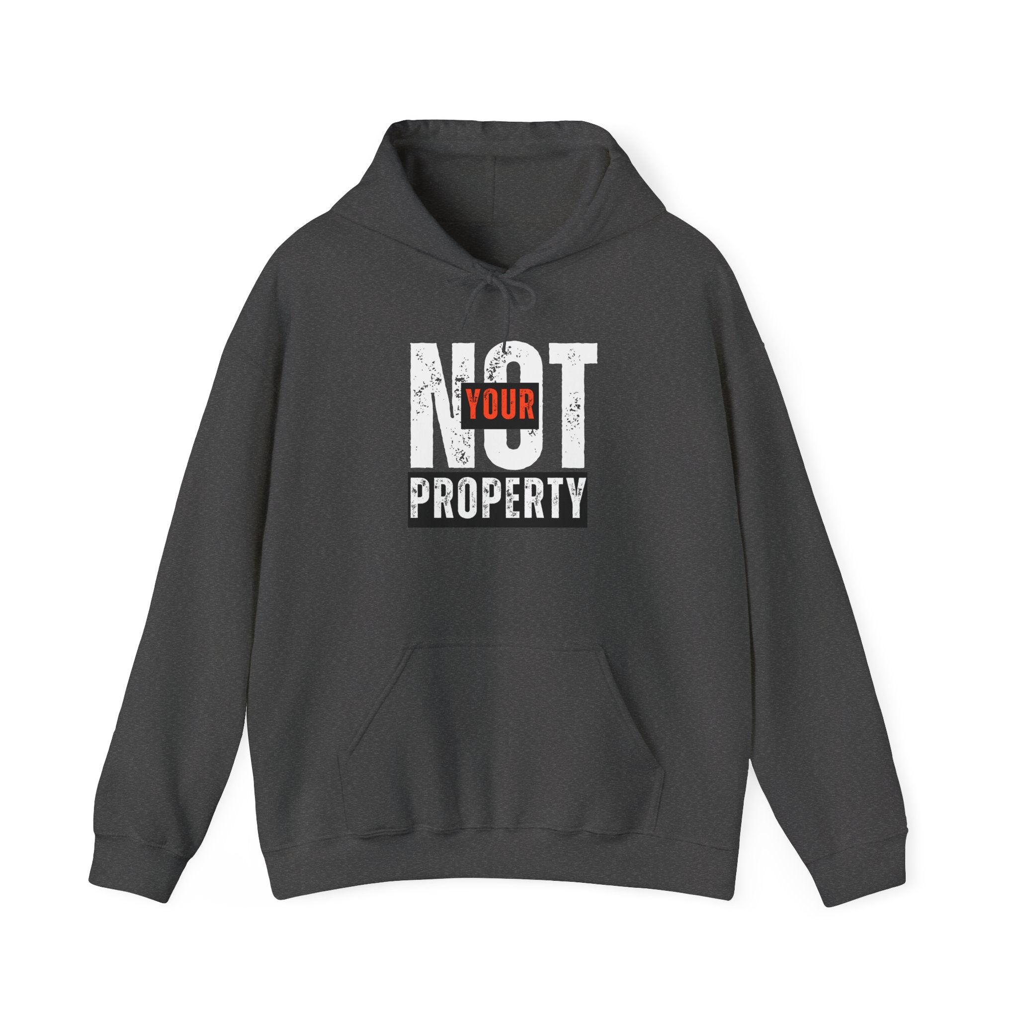 Not Your Property | Women's Soft Cotton Poly Blend Hoodie | Sizes Up To 5XL