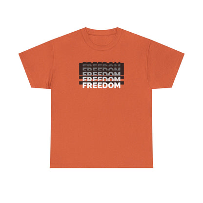 Freedom | Men's 100% USA Cotton T-Shirt | Sizes Up To 5XL