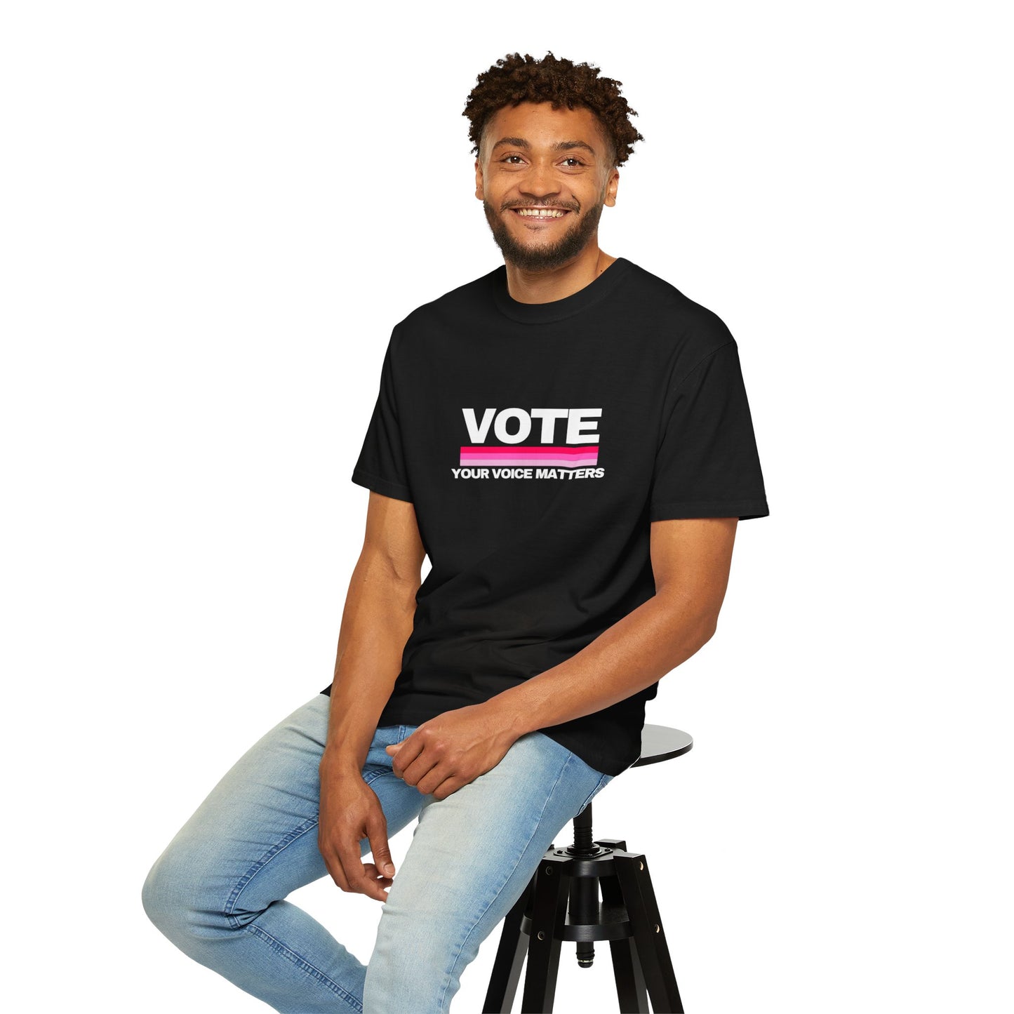 Unisex Garment-Dyed T-shirt | VOTE Your Voice Matters