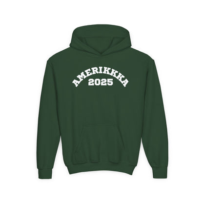 AMERIKKKA 2025 Youth Hoodie | The Truth They Want You to Ignore