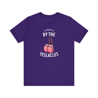 Grab Him by the Teslacles | Women's T-Shirt | Sizes XS to 5XL