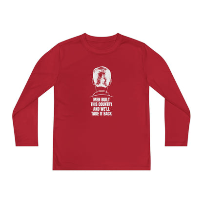 Men Built This Country | Youth Long Sleeve Tee | Future Leader & Patriot