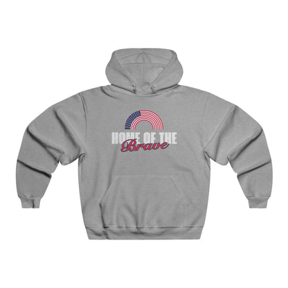 Home of the Brave Hoodie | Men's NUBLEND® Sweatshirt | Sizes Up To 2XL
