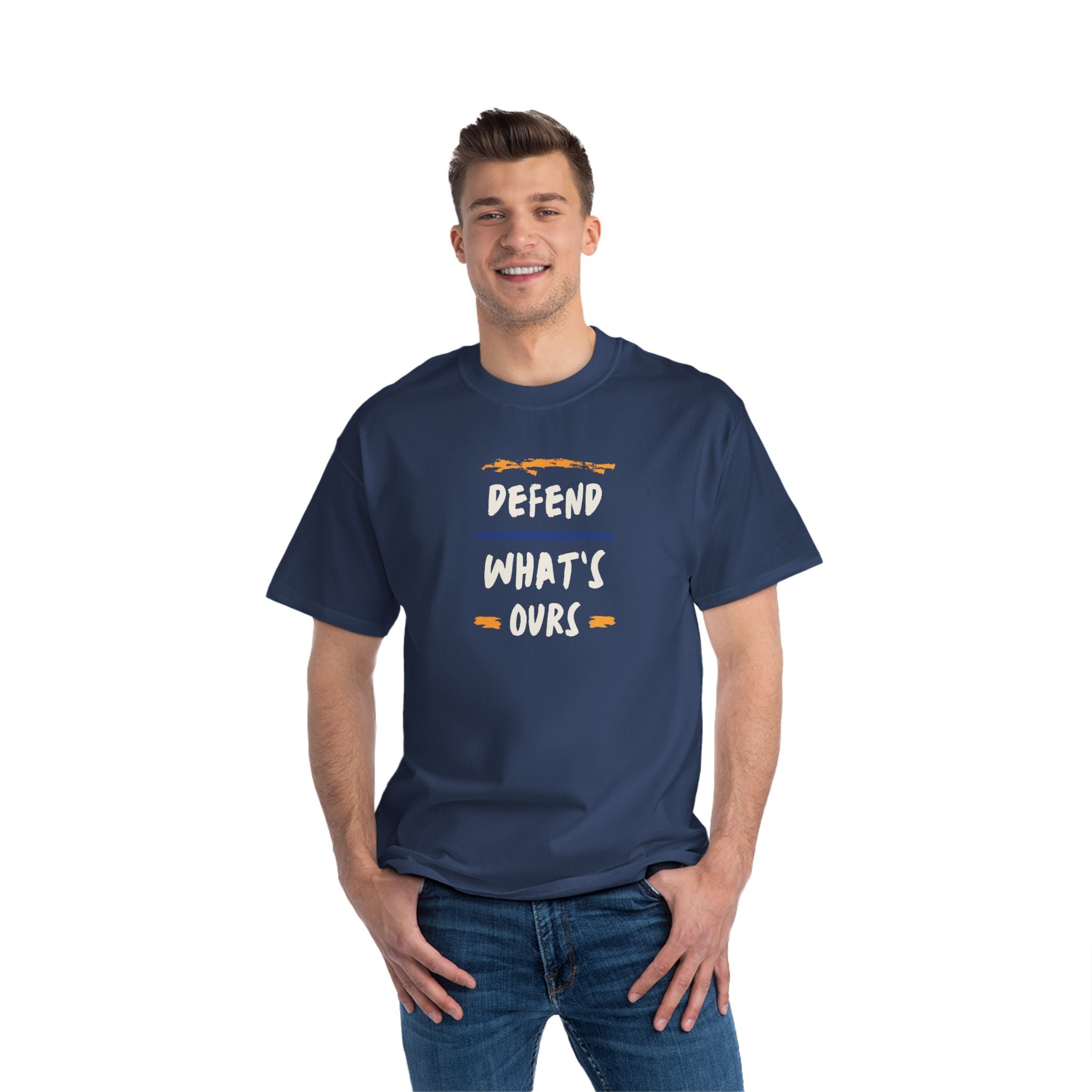 Defend What's Ours | Men's Short-Sleeve T-Shirt | Sizes Up To 6XL