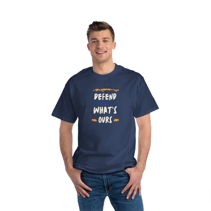 Defend What's Ours | Men's Short-Sleeve T-Shirt | Sizes Up To 6XL