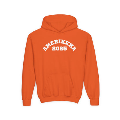 AMERIKKKA 2025 Youth Hoodie | The Truth They Want You to Ignore