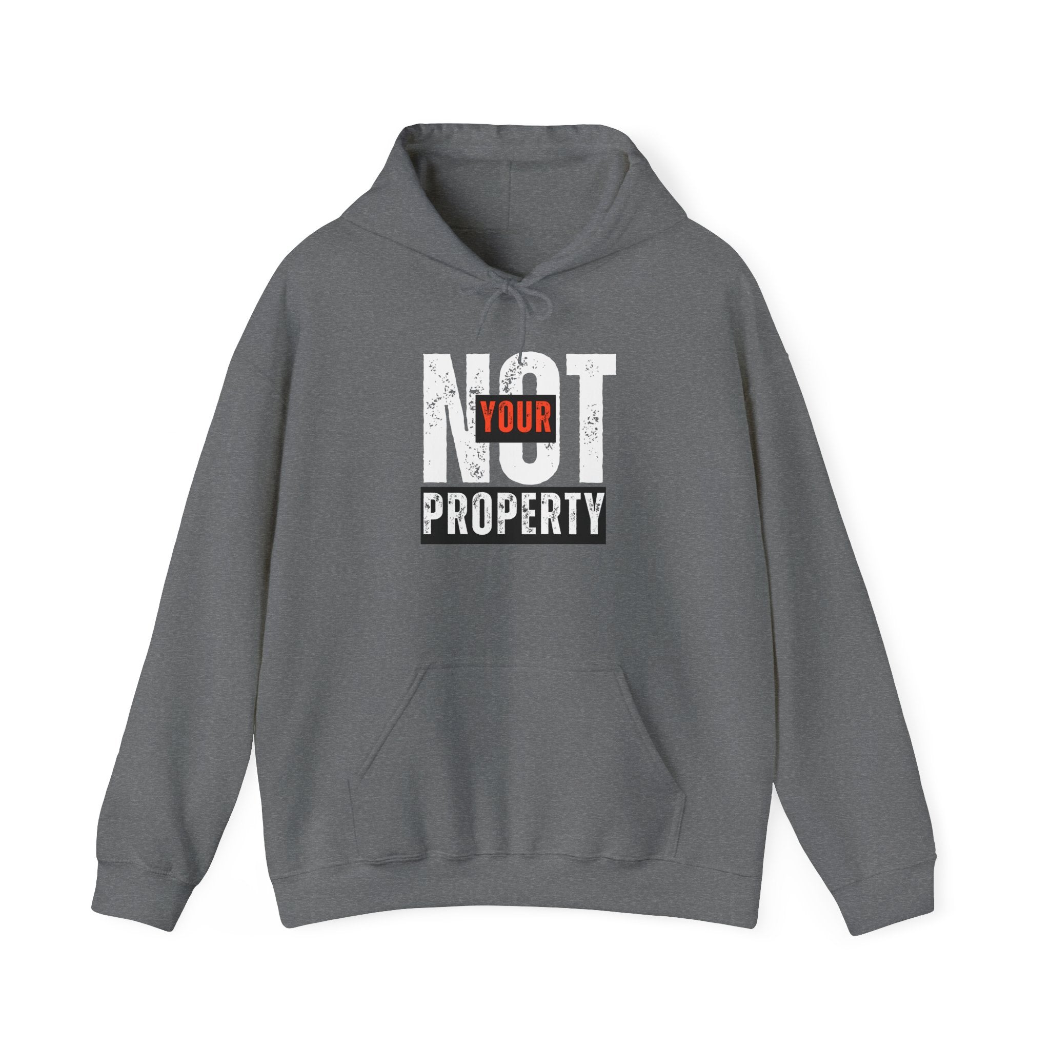 Not Your Property | Women's Soft Cotton Poly Blend Hoodie | Sizes Up To 5XL