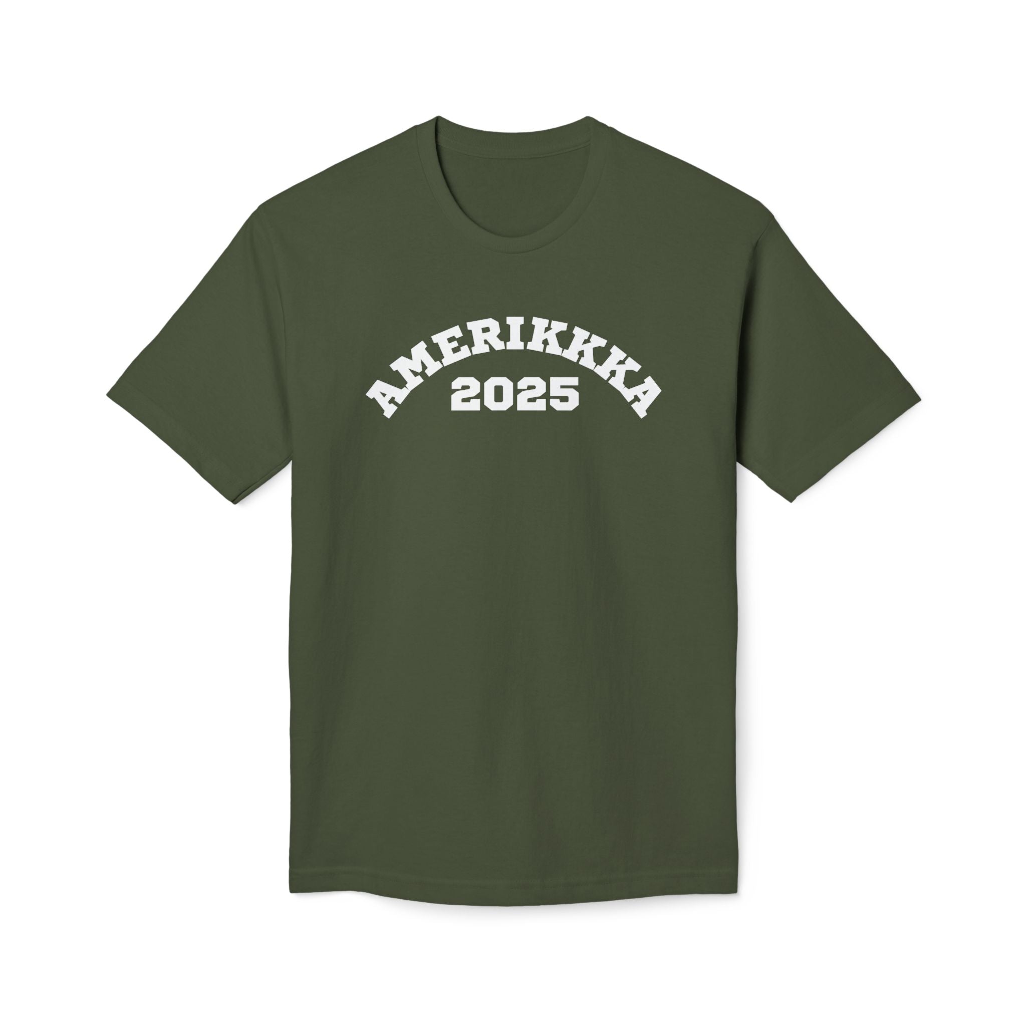 AMERIKKKA 2025 | Women's USA Made Midweight T-Shirt | Sizes Up To 3XL