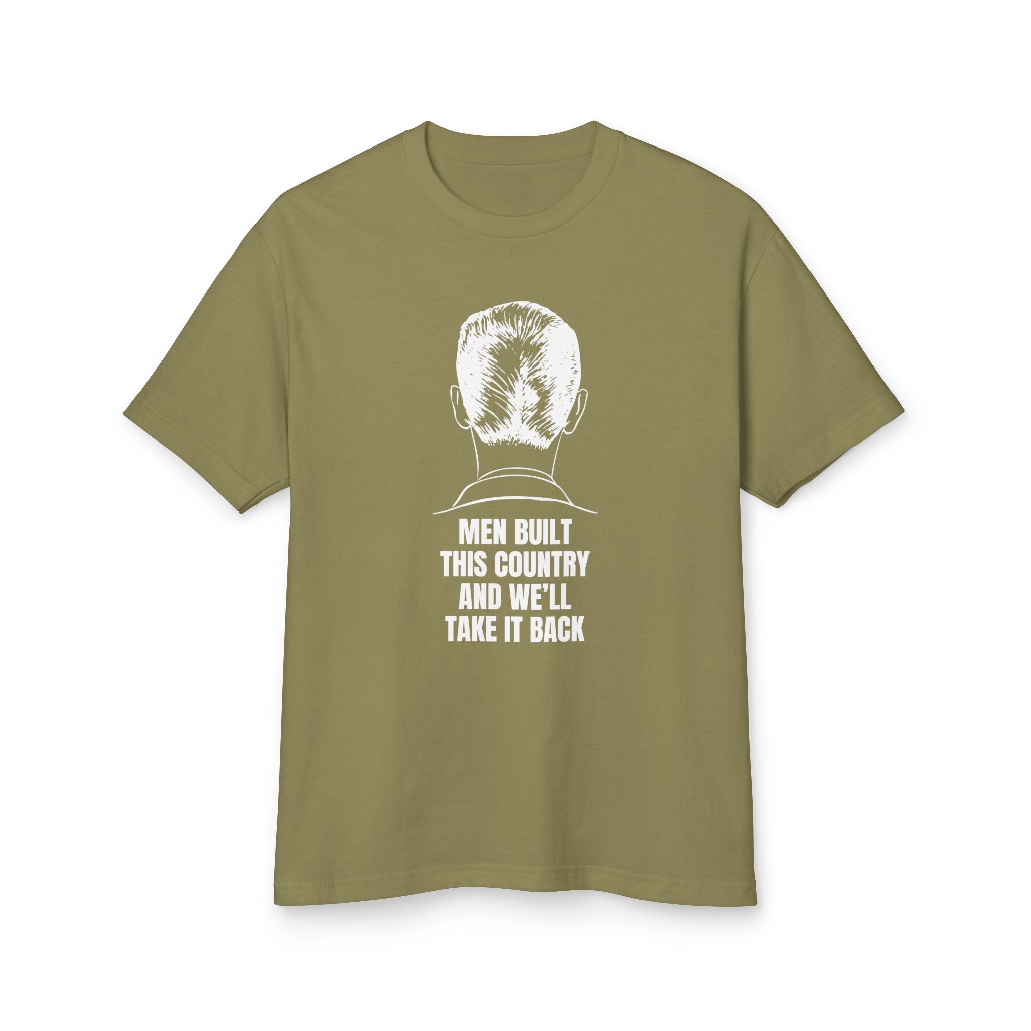 Men Built This Country | Men's Garment-Dyed T-Shirt | Sizes Up To 3XL