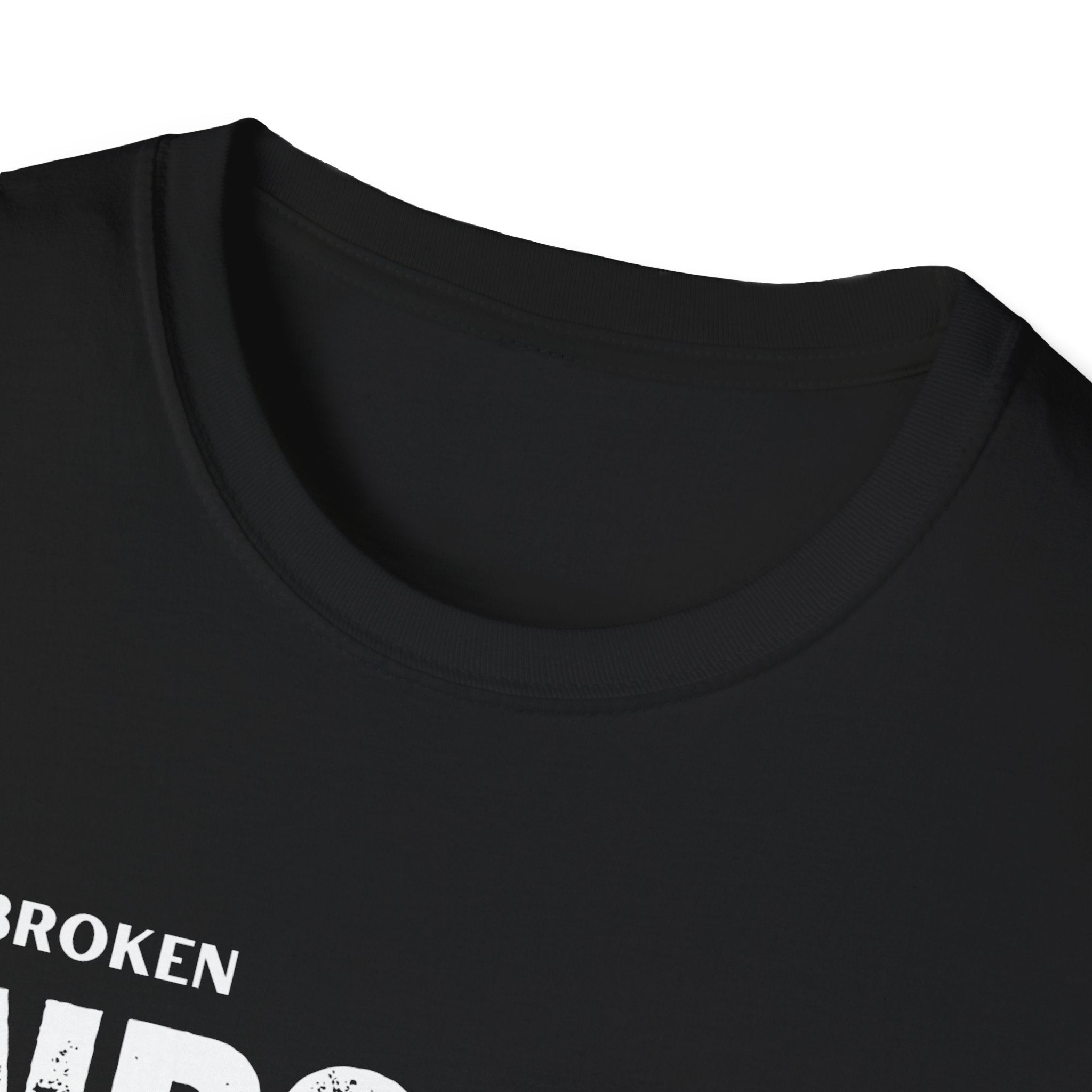 'Unbroken Unbowed Unstoppable' | Men's 100% USA Cotton Softstyle T-shirt | Sizes Up To 5XL
