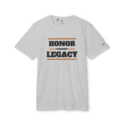 Honor, Strength, Legacy | Adidas® Men's Sport T-Shirt | Sizes Up To 4XL