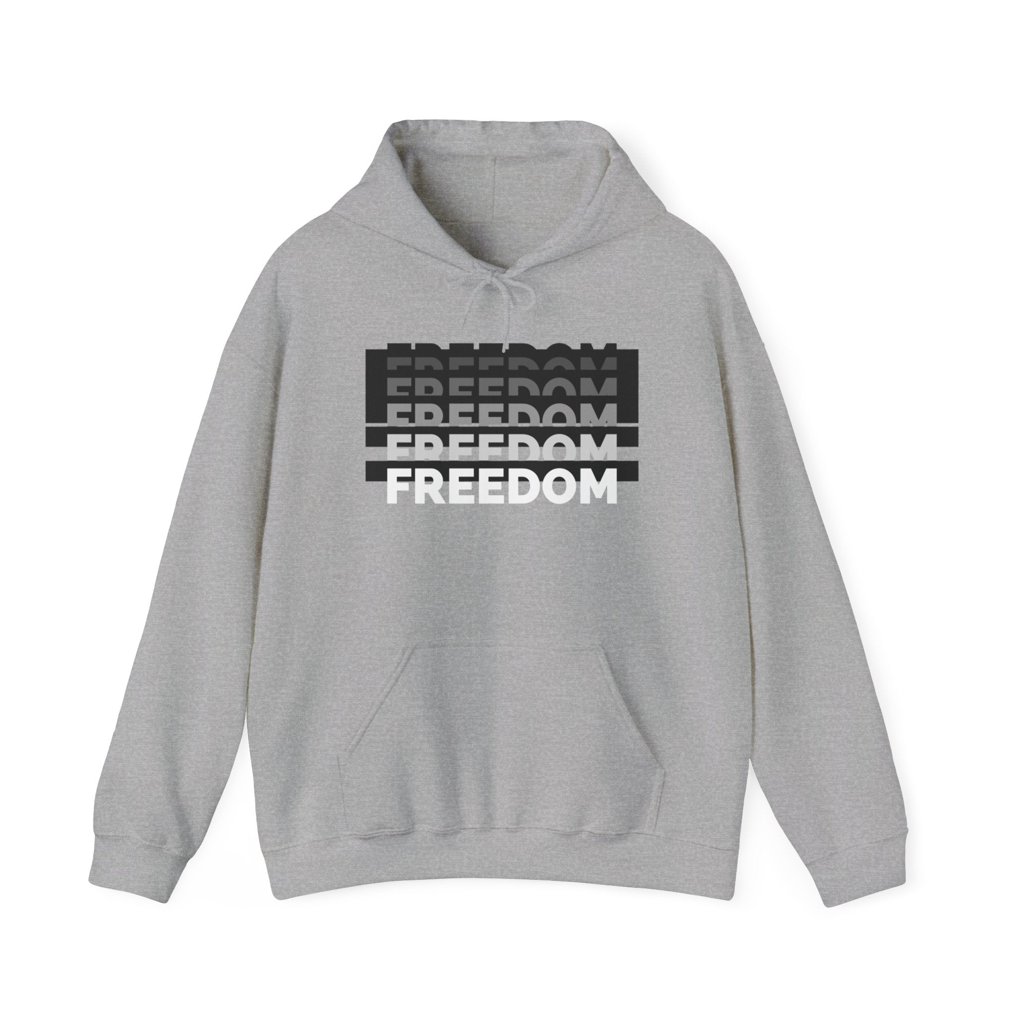 Freedom | Men's Ultra Comfortable Hoodie | Sizes Up To 5XL
